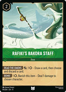 Rafiki's Bakora Staff [11 - 99/204] - Cartes Sportives Rive Sud