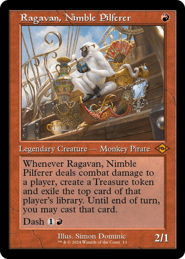 Ragavan, Nimble Pilferer (Retro Frame) [MH2 - 11] - Cartes Sportives Rive Sud