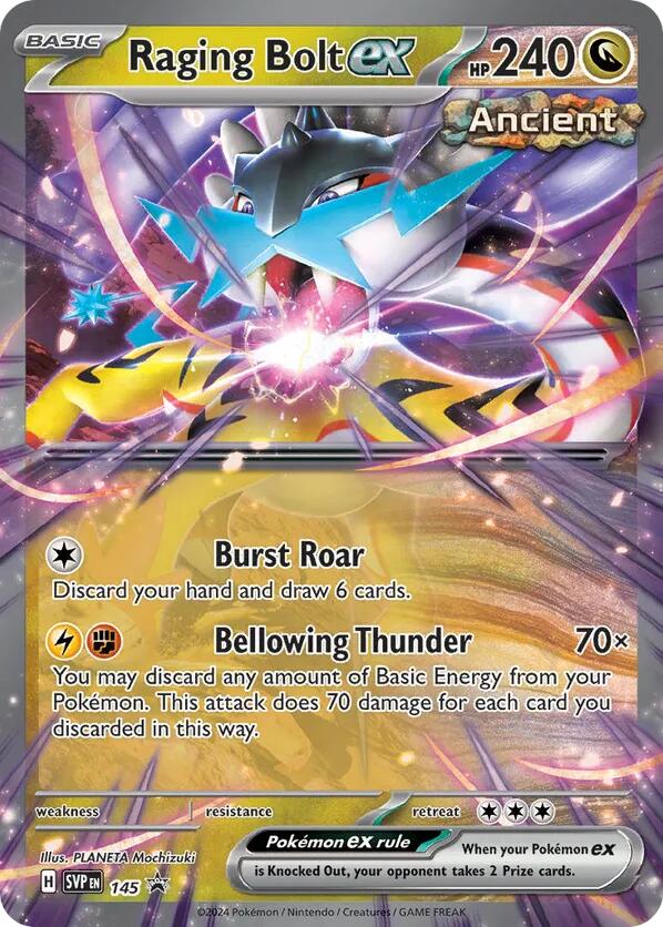 Raging Bolt ex - 145 [SVP - 145] - Cartes Sportives Rive Sud