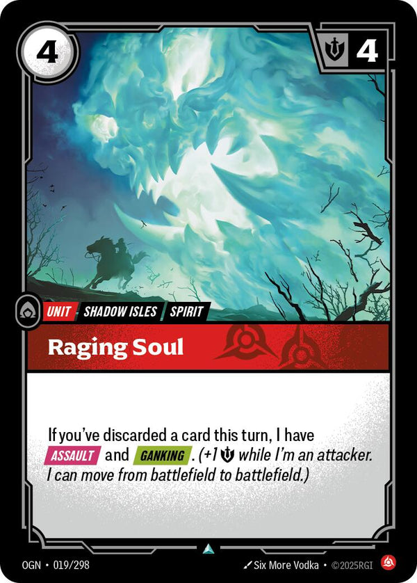 Raging Soul [OGN - 019/298] - Cartes Sportives Rive Sud
