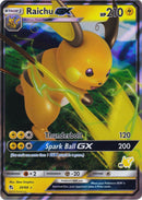 Raichu GX - 20/68 (60 Pikachu Stamped) [BTA - 020/068] - Cartes Sportives Rive Sud