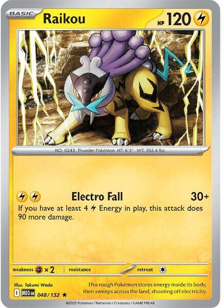 Raikou [MEG - 048/132] - Cartes Sportives Rive Sud