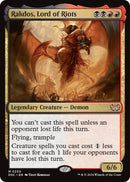Rakdos, Lord of Riots [DSC - 230] - Cartes Sportives Rive Sud