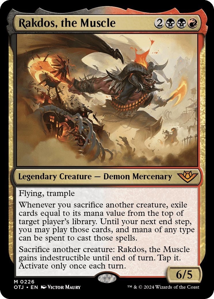 Rakdos, the Muscle [OTJ - 226] - Cartes Sportives Rive Sud