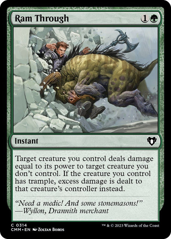 Ram Through [CMM - 314] - Cartes Sportives Rive Sud