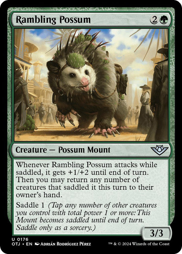 Rambling Possum [OTJ - 176] - Cartes Sportives Rive Sud