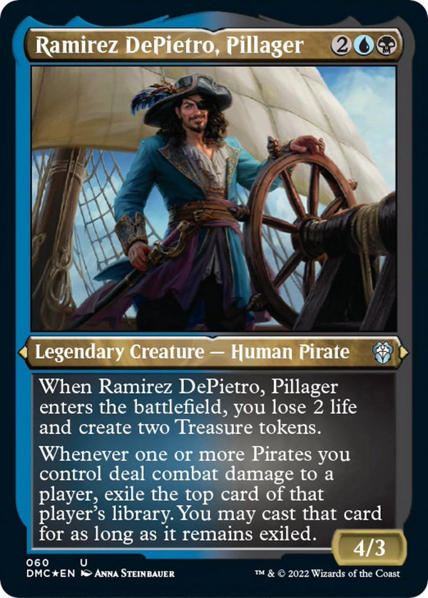 Ramirez DePietro, Pillager (Foil Etched) [DMC - 60] - Cartes Sportives Rive Sud
