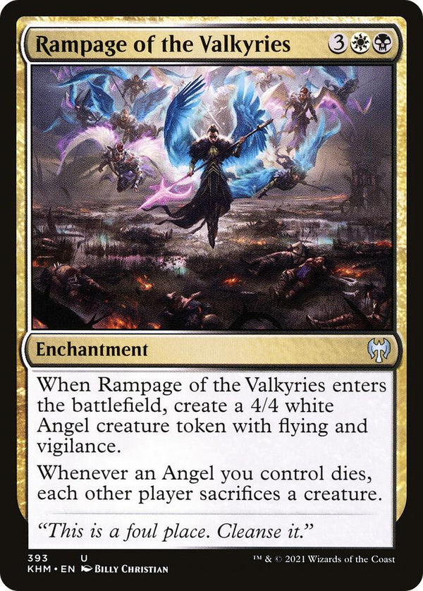 Rampage of the Valkyries [KHM - 393] - Cartes Sportives Rive Sud