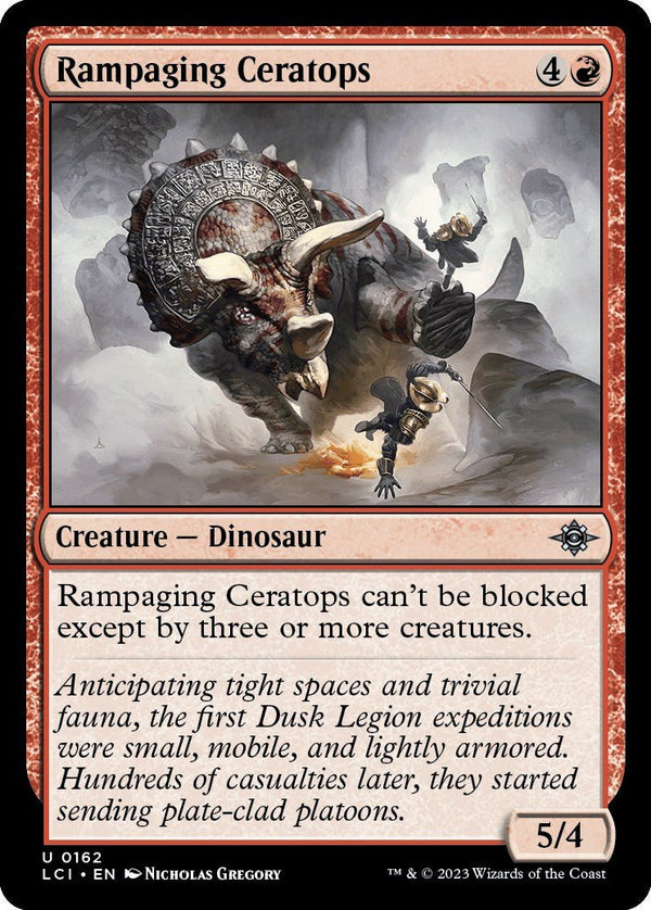 Rampaging Ceratops [LCI - 162] - Cartes Sportives Rive Sud