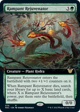 Rampant Rejuvenator (Extended Art) [NEC - 70] - Cartes Sportives Rive Sud