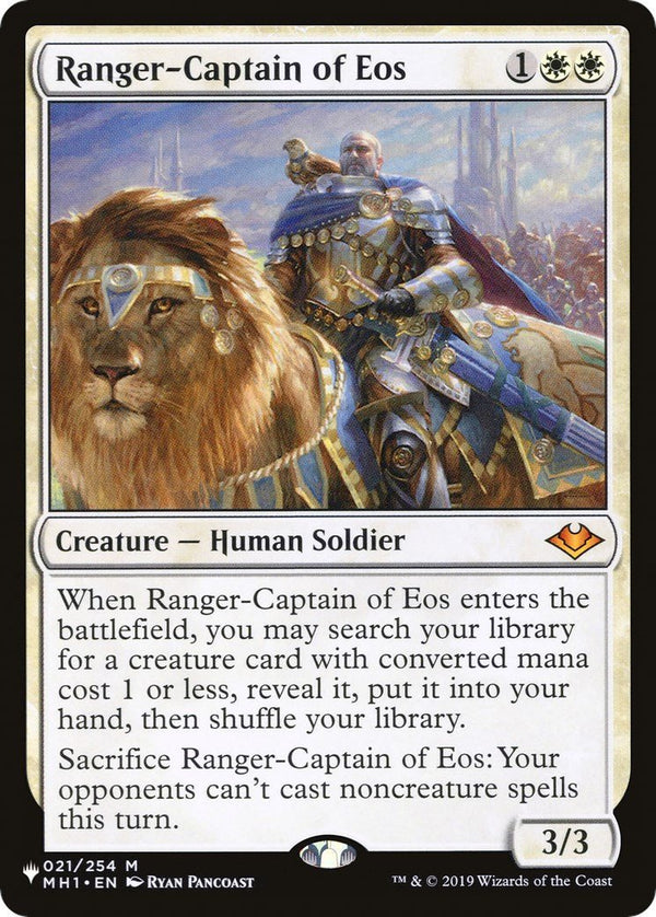 Ranger - Captain of Eos [LIST - 021/254] - Cartes Sportives Rive Sud
