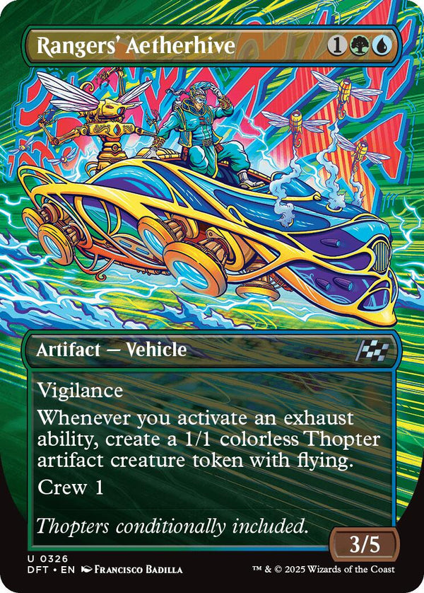 Rangers Aetherhive Borderless U [DFT - 326] - Cartes Sportives Rive Sud
