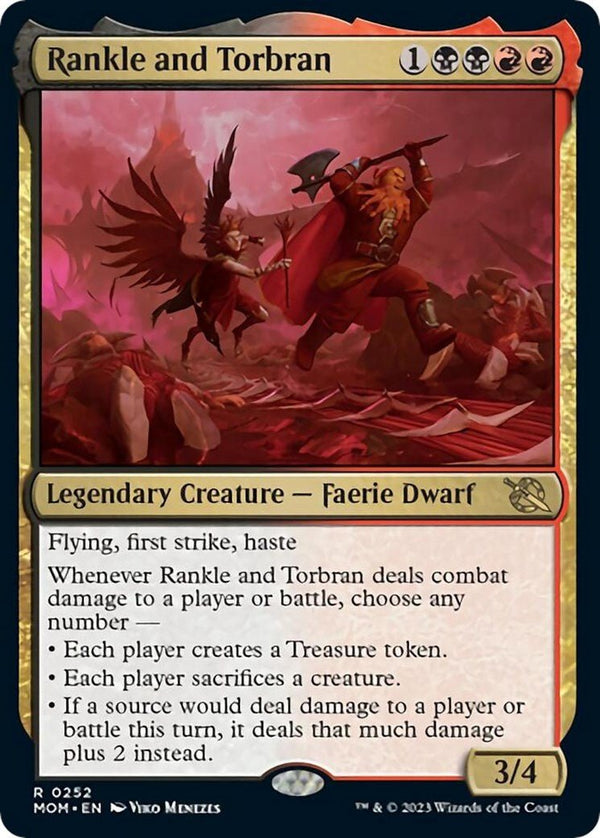 Rankle and Torbran [MOM - 252] - Cartes Sportives Rive Sud