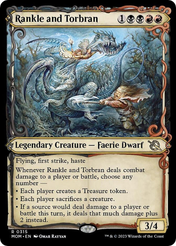 Rankle and Torbran (Showcase) [MOM - 315] - Cartes Sportives Rive Sud