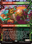 Raph & Mikey, Troublemakers (Showcase) [TMT - 250] - Cartes Sportives Rive Sud