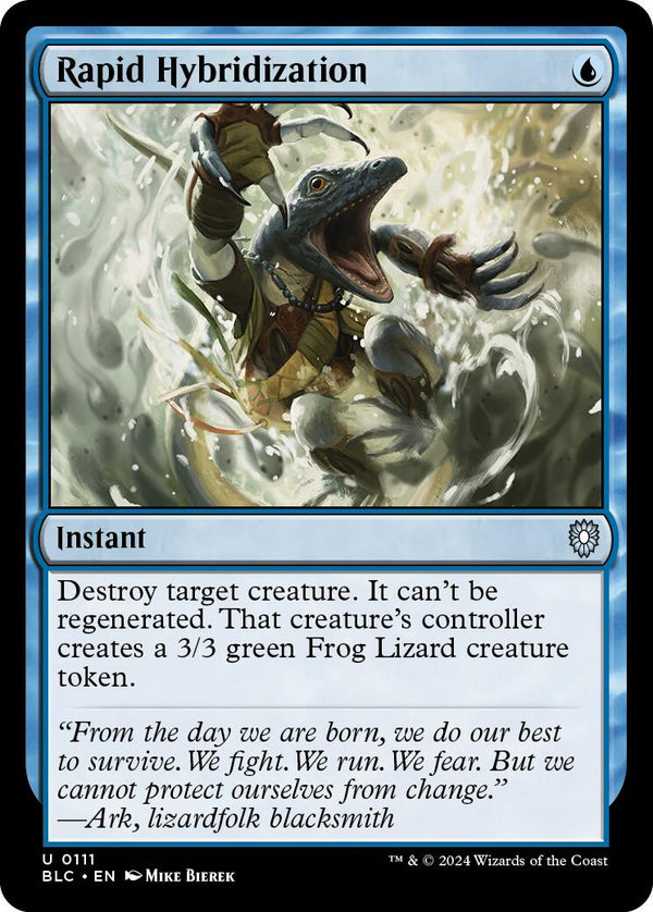 Rapid Hybridization [BLC - 111] - Cartes Sportives Rive Sud
