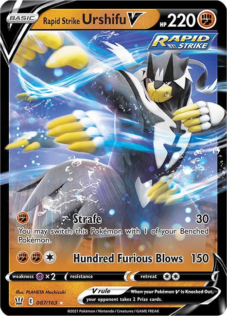 Rapid Strike Urshifu V [SWSH05 - 087/163] - Cartes Sportives Rive Sud