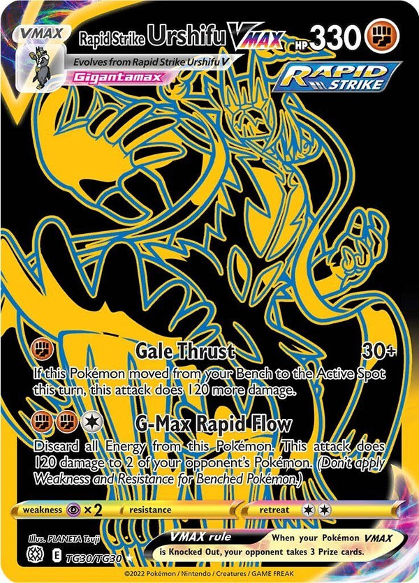 Rapid Strike Urshifu VMAX (Secret) [SWSH09:TG - TG30/TG30] - Cartes Sportives Rive Sud