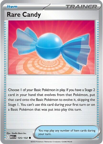 Rare Candy - 125/132 [MEG - 125/132] - Cartes Sportives Rive Sud