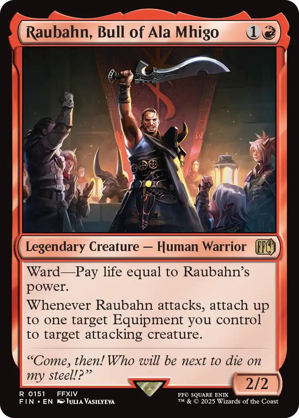 Raubahn, Bull of Ala Mhigo [FIN - 151] - Cartes Sportives Rive Sud
