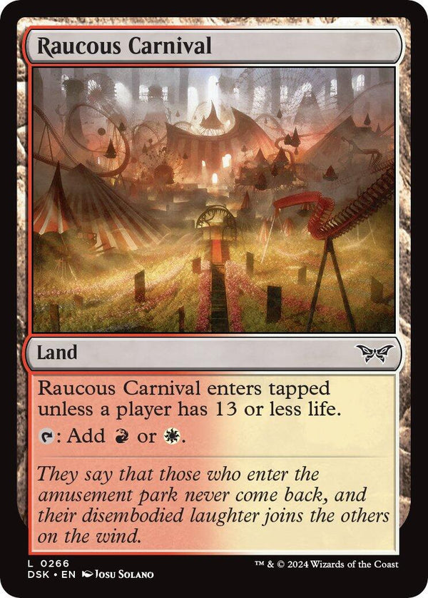 Raucous Carnival [DSK - 266] - Cartes Sportives Rive Sud
