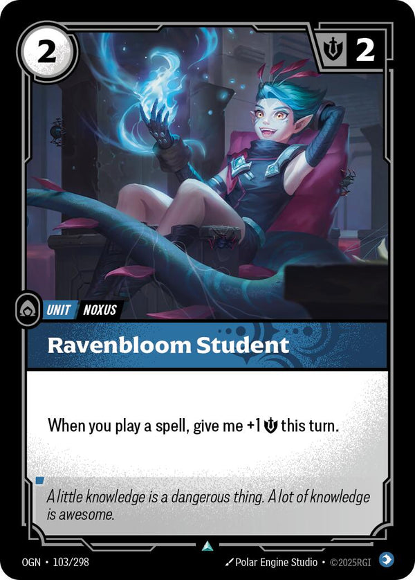 Ravenbloom Student [OGN - 103/298] - Cartes Sportives Rive Sud