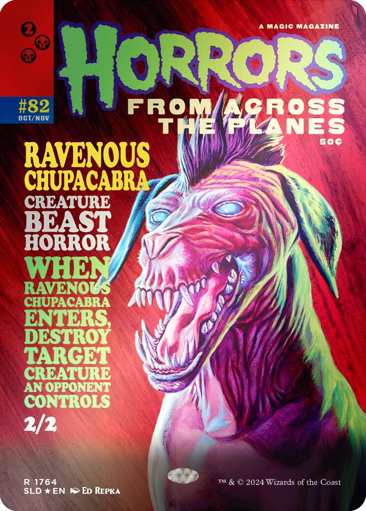 Ravenous Chupacabra (1764) (Rainbow Foil) [SLD - 1764] - Cartes Sportives Rive Sud
