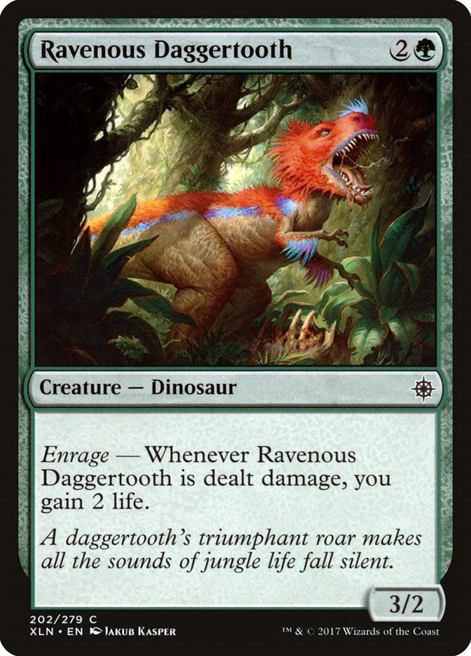 Ravenous Daggertooth [XLN - 202] - Cartes Sportives Rive Sud