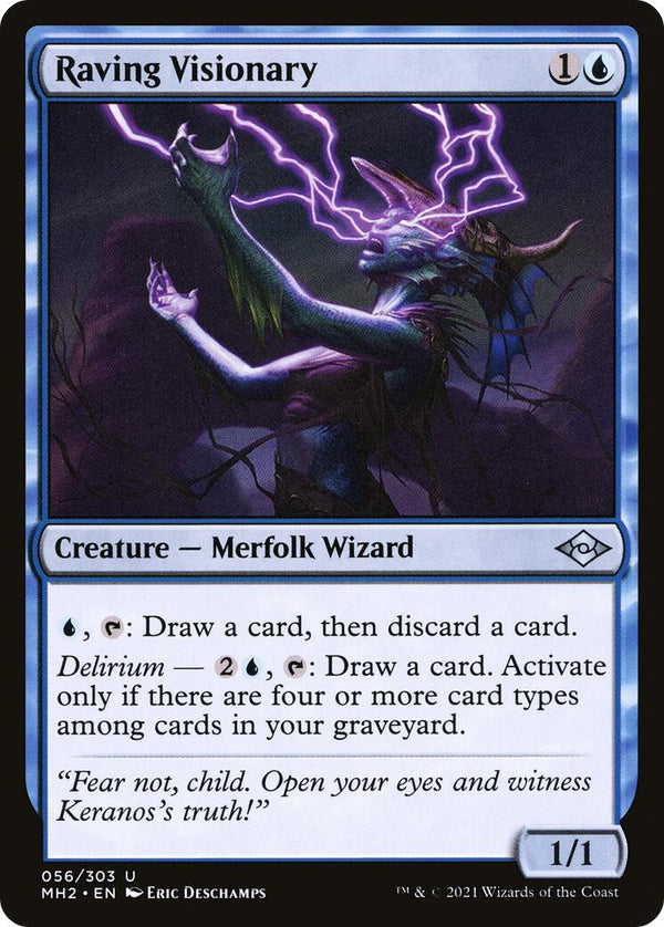 Raving Visionary [MH2 - 56] - Cartes Sportives Rive Sud