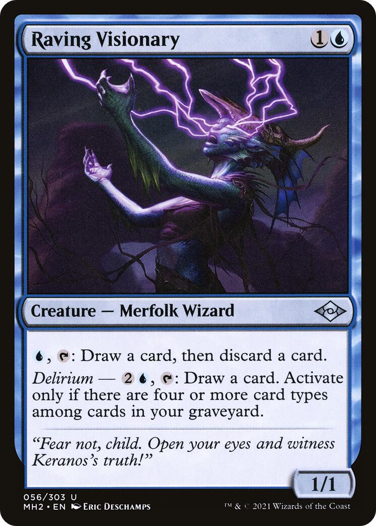 Raving Visionary [MH2 - 56] - Cartes Sportives Rive Sud