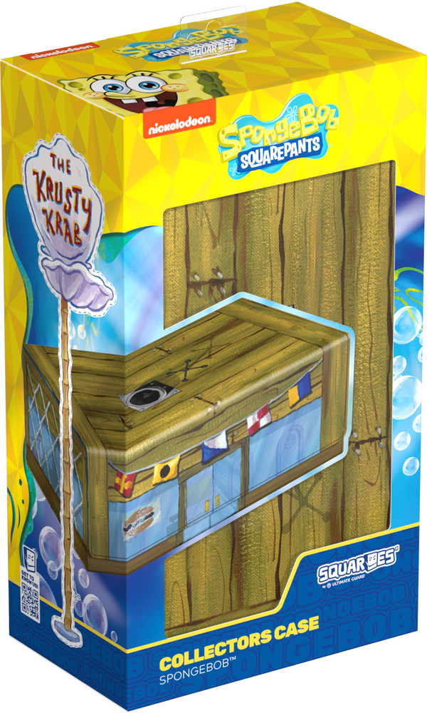 Squaroes Paramount Spongebob Squarepants Collector Case Krusty Krab