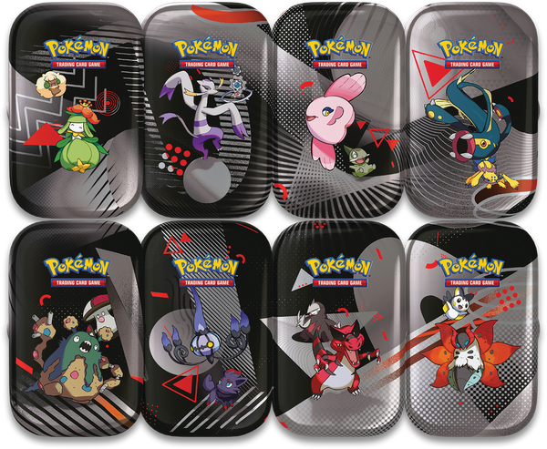 Pokemon SV10.5 Unova Mini Tin Display