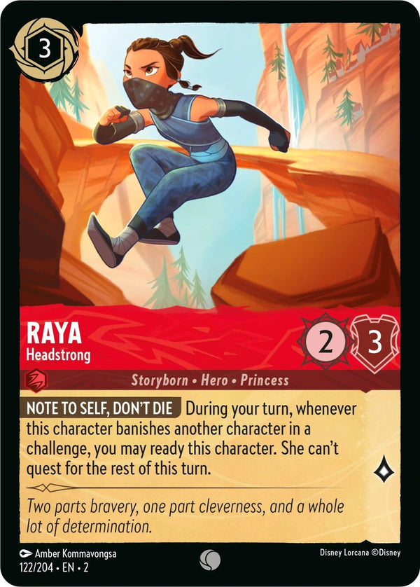 Raya - Headstrong [2 - 122/204] - Cartes Sportives Rive Sud