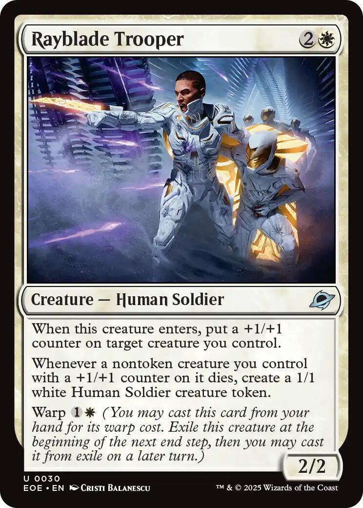 Rayblade Trooper [EOE - 30] - Cartes Sportives Rive Sud