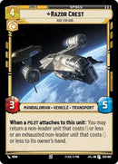 Razor Crest - Ride for Hire [JTL - 223/262] - Cartes Sportives Rive Sud