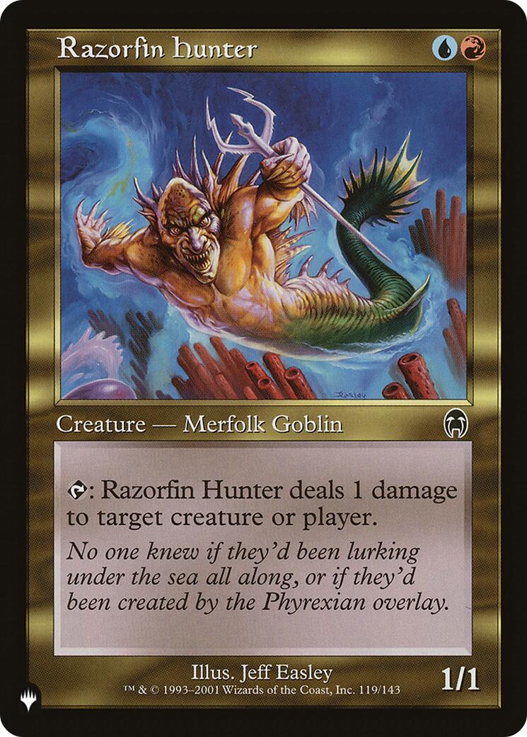 Razorfin Hunter [LIST - 119/143] - Cartes Sportives Rive Sud