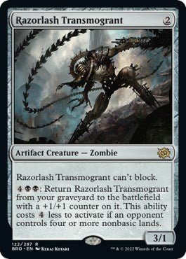 Razorlash Transmogrant [BRO - 122] - Cartes Sportives Rive Sud