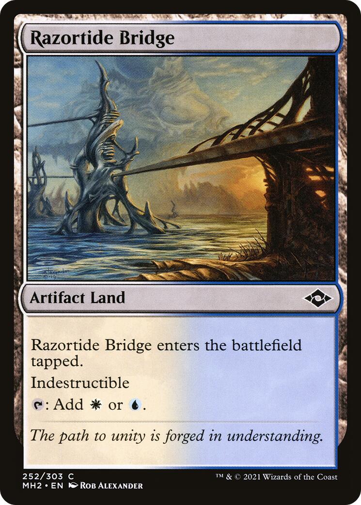 Razortide Bridge [MH2 - 252] - Cartes Sportives Rive Sud