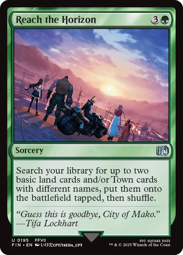 Reach the Horizon [FIN - 195] - Cartes Sportives Rive Sud