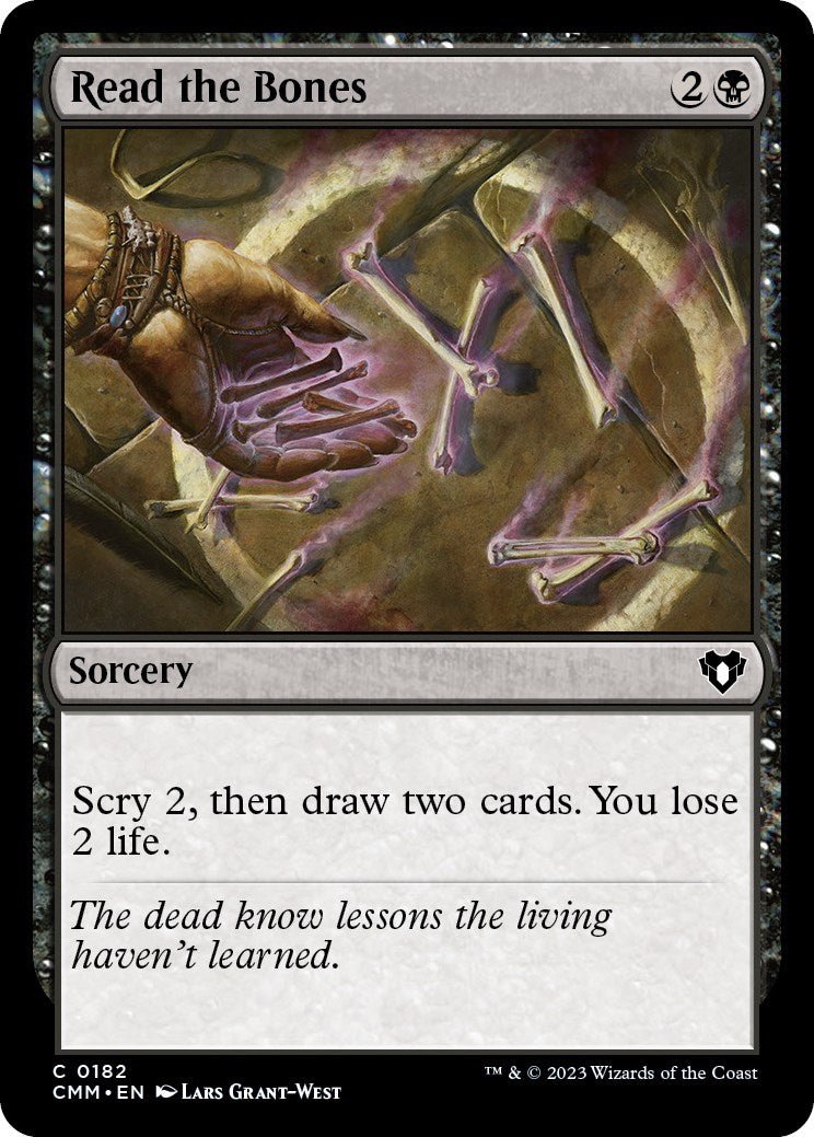 Read the Bones [CMM - 182] - Cartes Sportives Rive Sud