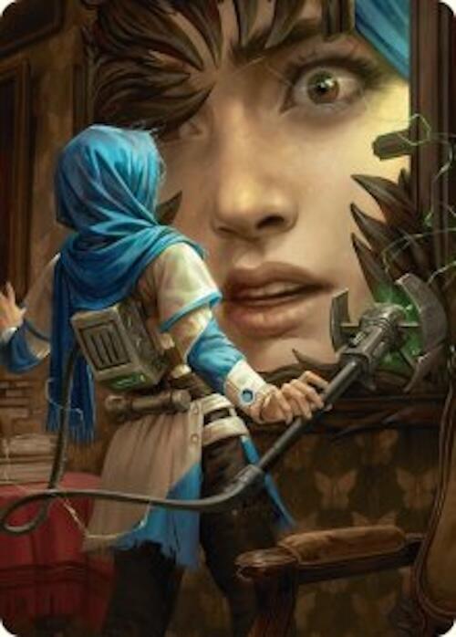 Reality Is Mine to Control Art Card [ASDSK - 51] - Cartes Sportives Rive Sud