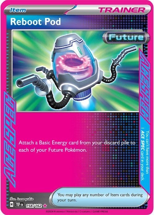 Reboot Pod [TEF - 158/162] - Cartes Sportives Rive Sud