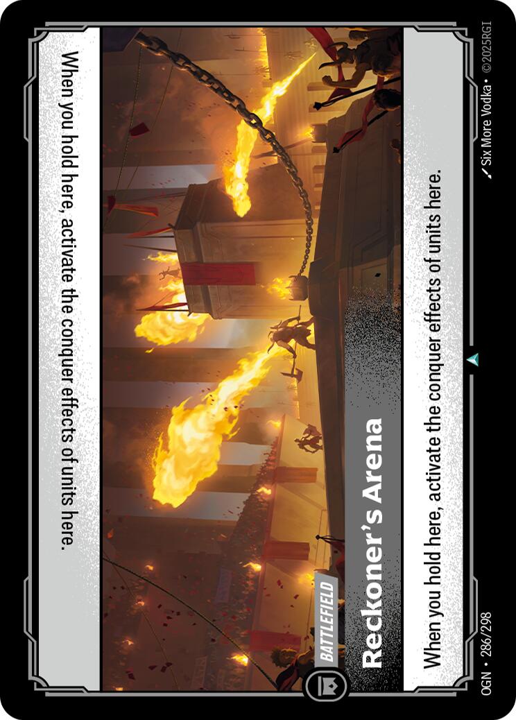Reckoner's Arena [OGN - 286/298] - Cartes Sportives Rive Sud