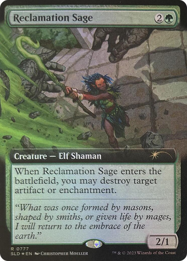 Reclamation Sage (Extended Art) [SLD - 777] - Cartes Sportives Rive Sud