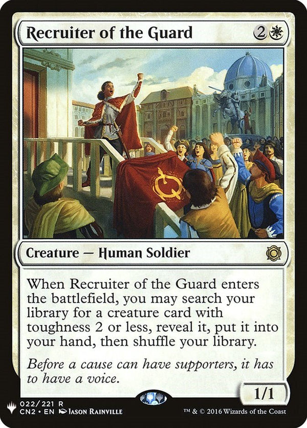 Recruiter of the Guard [LIST - 22] - Cartes Sportives Rive Sud