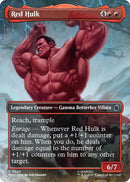 Red Hulk (Borderless) [MSH - 329] - Cartes Sportives Rive Sud
