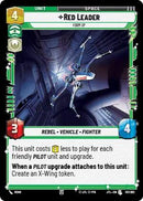 Red Leader - Form Up [JTL - 101/262] - Cartes Sportives Rive Sud