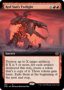 Red Sun's Twilight (Extended Art) [ONE - 386] - Cartes Sportives Rive Sud