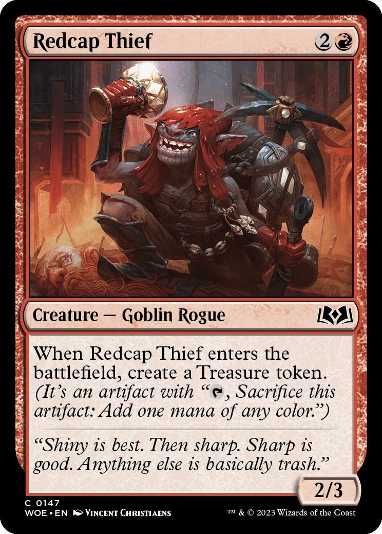 Redcap Thief [WOE - 147] - Cartes Sportives Rive Sud