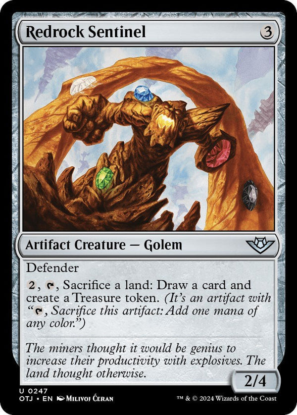 Redrock Sentinel [OTJ - 247] - Cartes Sportives Rive Sud